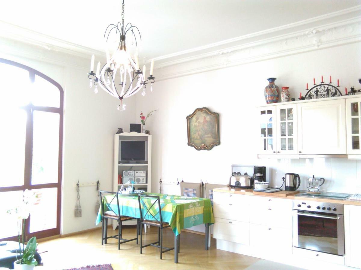 Ferienwohnung Villa Fiedler Dresde Exterior foto
